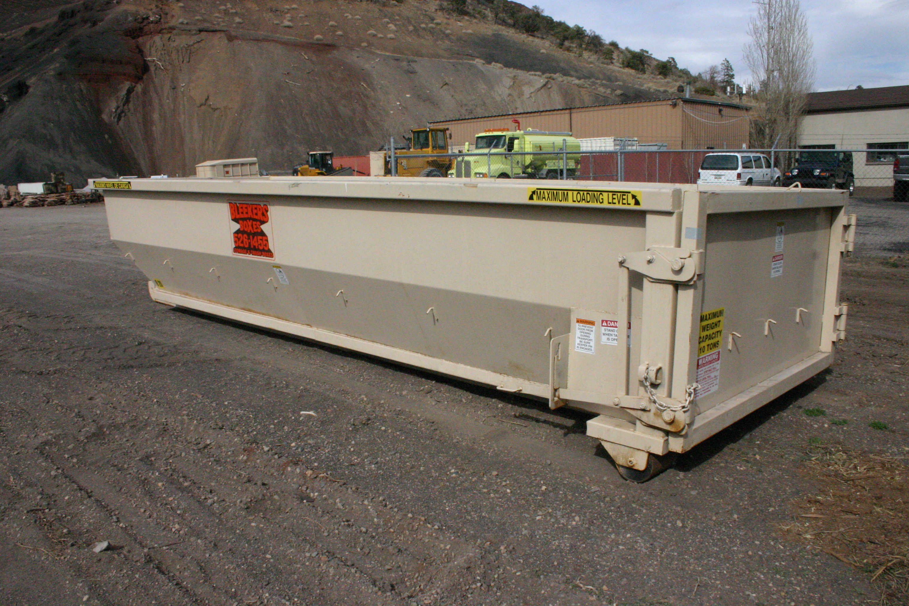 Bleekers 20yard dumpster